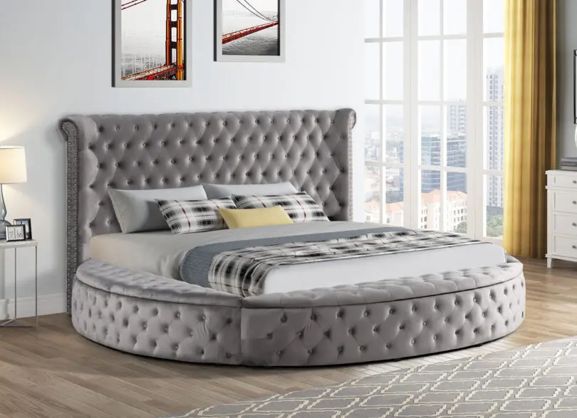 Bel furniture shop round bed