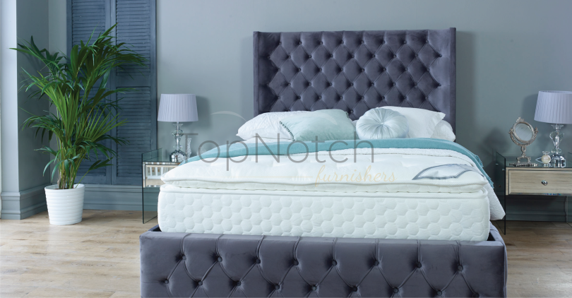 Double size Wingback bed Elysia