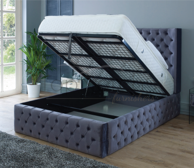 Elysia Bed with gaslift storage