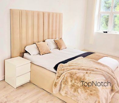 Natalia Luxury Panel Bed by TopNotch Furnishers