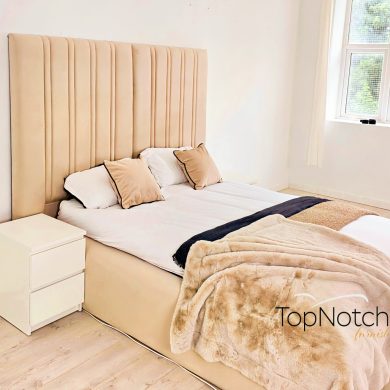 Natalia Luxury Panel Bed by TopNotch Furnishers