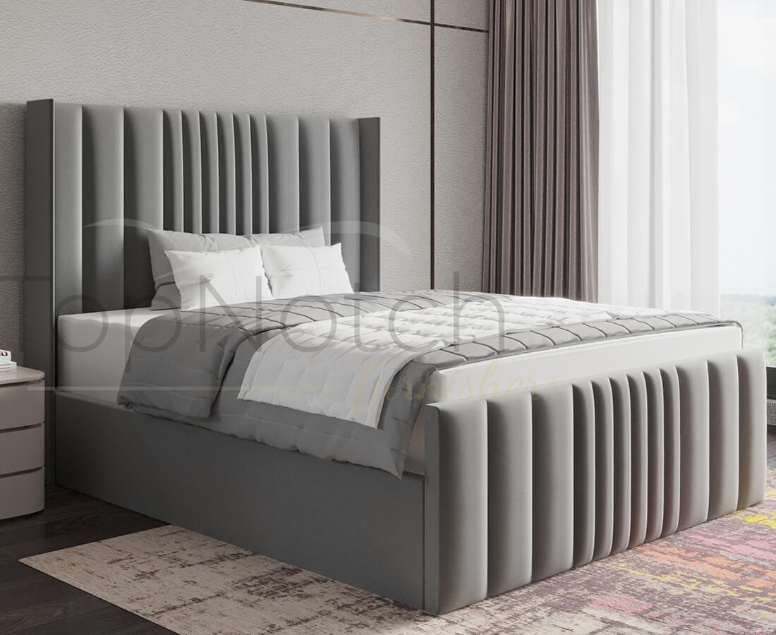 Manhattan Bed Frame with Lines