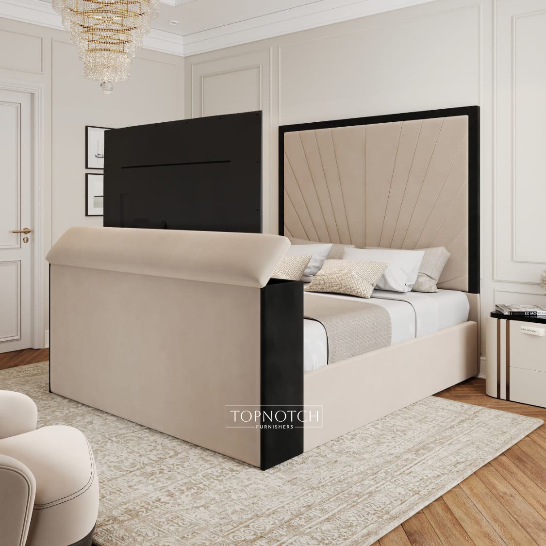 Victoria Pascal Tv Bed